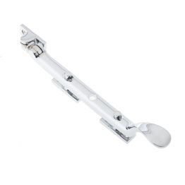 Victorian Casement Stays 200mm Polished Chrome - By Frelan Hardware - JV44APC