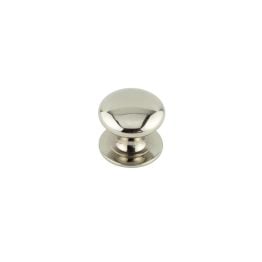 Jedo Traditional Cupboard Knobs 42mm Polished Nickel - By Frelan Hardware - JV47DPN