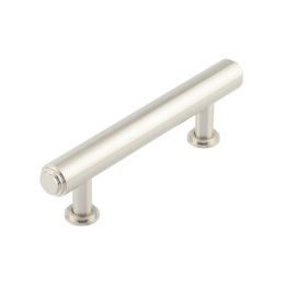 Burlington Belgrave Stepped Cabinet Handles 96mm Satin Nickel - By Frelan Hardware - BUR510SN