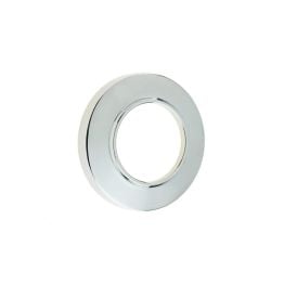 Burlington Chamfered Outer Roses Polished Nickel - By Frelan Hardware - BUR51PN