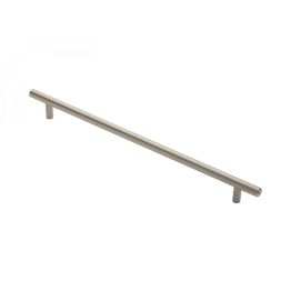 Steel T-Bar Handle 288mm - Satin Nickel