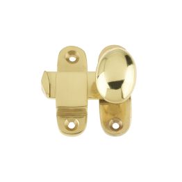 Jedo Throw Over Catch 51mm 51mm Polished Brass - By Frelan Hardware - JVCCPB1