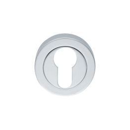 Euro Profile Escutcheon  - Satin Chrome