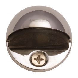 Heritage Brass Shielded Door Stop Polished Nickel finish