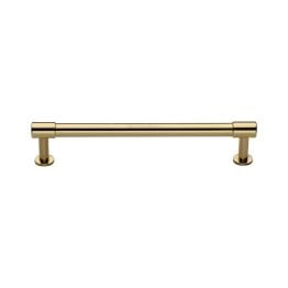 Heritage Brass Cabinet Pull Phoenix Design with 16mm Rose 160mm CTC Polished Brass finish