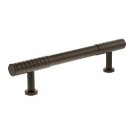 Millhouse Brass Chrysler Diamond T-Bar Cabinet Pull Handle 128mm - Urban Dark Bronze