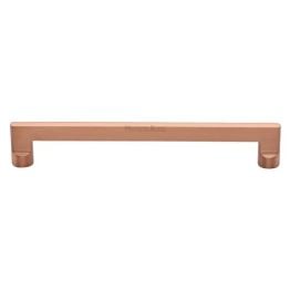 Heritage Brass Cabinet Pull Apollo Design 203mm CTC Satin Rose Gold Finish