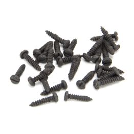 Beeswax 4 x 1/2" Round Head Screws (25)