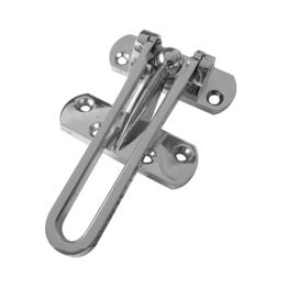 Jedo Security Door Guards Polished Chrome - By Frelan Hardware - J3003PC
