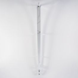 Lever Action Flush Bolt 609mm - Polished Chrome