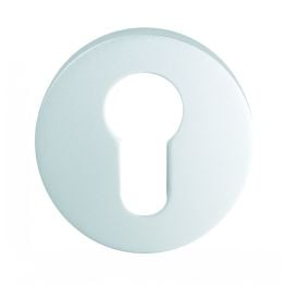 Euro Escutcheon - Satin Anodised Aluminium