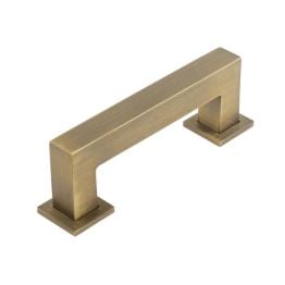 Burlington Trafalgar Square Cabinet Handles 96mm Antique Brass - By Frelan Hardware - BUR210AB