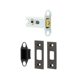 Jedo Heavy Duty Tubular Deadbolts 64mm Dark Bronze - By Frelan Hardware - JL-HDB64DB