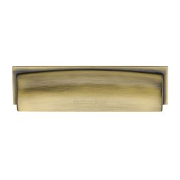 Heritage Brass Drawer Pull Shropshire Design 152mm CTC Antique Brass Finish