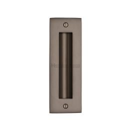 Flush Pull Handle 6" Matt Bronze finish