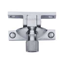Heritage Brass Narrow Brighton Sash Fastener Satin Chrome finish