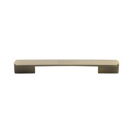 Heritage Brass Cabinet Pull Bridge Design 128&160mm CTC Antique Brass Finish