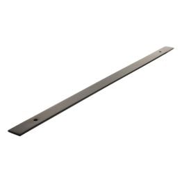 Millhouse Brass Long Wide Cabinet Handle Backplate 320mm - Urban Dark Bronze