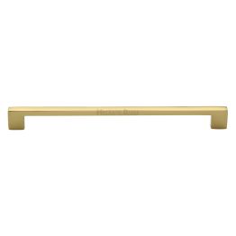 Heritage Brass Cabinet Pull Metro Design 254mm CTC Polished Brass Finish