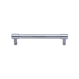 Heritage Brass Cabinet Pull Phoenix Design 128mm CTC Sain Chrome finish