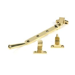 Polished Brass 8" Newbury Stay (Steel Window)