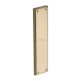 Heritage Brass Fingerplate Polished Brass finish