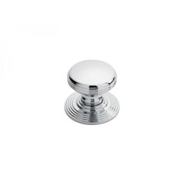 Delamain Ringed Knob 35mm - Polished Chrome