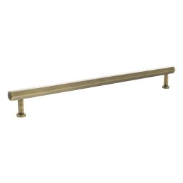 Millhouse Brass Pennington Hexagonal T-Bar Cabinet Pull Handle 320mm - Antique Brass