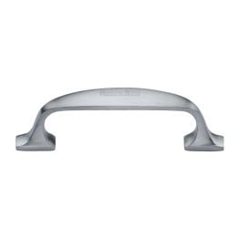 Heritage Brass Cabinet Pull Durham Design 76mm CTC Satin Chrome Finish