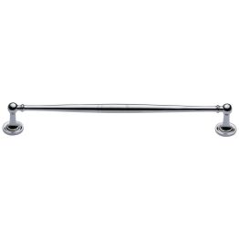 Heritage Brass Cabinet Pull Colonial Design 254mm CTC Polished Chrome Finish