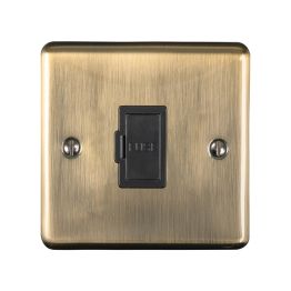 Eurolite Enhance Decorative Unswitched Fuse Spur Antique Brass