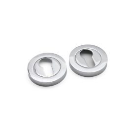 Euro Profile Escutcheon Polished Chrome