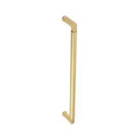Burlington Westminster Pull Handles 425 X 20mm Face Fix Satin Brass - By Frelan Hardware - BUR130SBFF