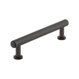 Burlington Piccadilly Knurled Cabinet Handles 128mm Dark Bronze - By Frelan Hardware - BUR411DB