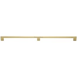 Heritage Brass Cabinet Pull Metro Design 480mm CTC Polished Brass Finish