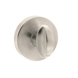 Forme WC Turn and Release on Minimal Round Rose - Satin Nickel