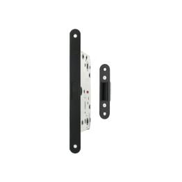 AGB Polaris 2XT Magnetic Bathroom Lock 60mm backset - Matt Black