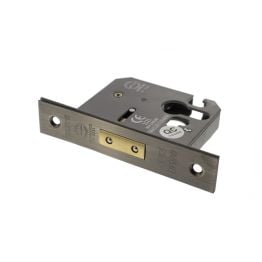 Atlantic Euro Deadlock [CE] 2.5" - Antique Brass