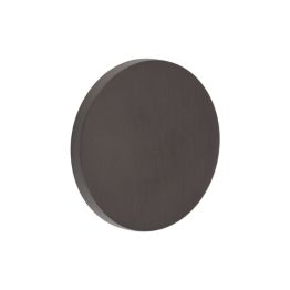 CR-N10 Dark Bronze Blank Round Rose Escutcheon Cover - By Frelan Hardware - CR-N10DB