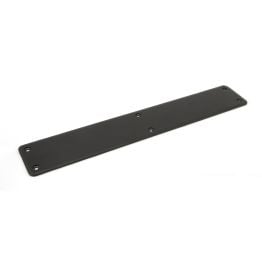 Black 400mm Plain Fingerplate
