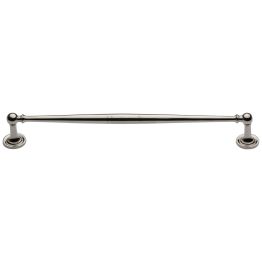Heritage Brass Cabinet Pull Colonial Design 254mm CTC Polished Nickel Finish