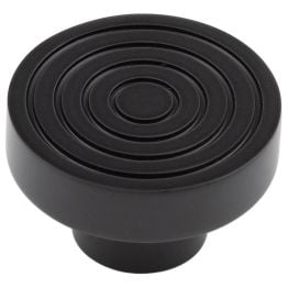 Murray Cupboard Knobs 40mm Black - By Frelan Hardware - HOX1140MB
