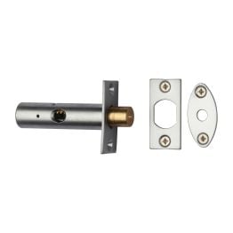 Heritage Brass Rack Bolt without Turn Satin Chrome finish