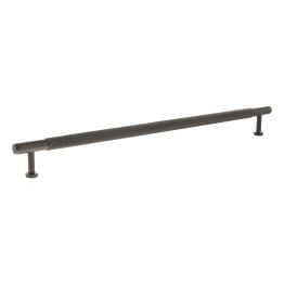 Millhouse Brass Eiffel Knurled T-Bar Cabinet Pull Handle 320mm - Urban Dark Bronze