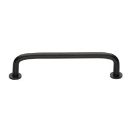 Heritage Brass Cabinet Pull Wire Design with 16mm Rose 160mm CTC Matt Bronze Finish