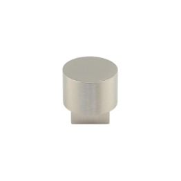 Westminster Round Cupboard Knobs Satin Nickel - By Frelan Hardware - BUR300SN