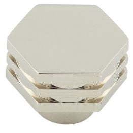 Nile Cupboard Knobs 30mm Polished Nickel - By Frelan Hardware - HOX330PN