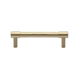 Heritage Brass Cabinet Pull Phoenix Design 96mm CTC Satin Brass finish