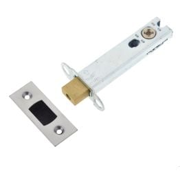 Jedo Heavy Duty Tubular Deadbolts 102mm Satin Stainless Steel - By Frelan Hardware - JL-HDB102SS