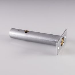 Security Door Bolt Long - Satin Chrome